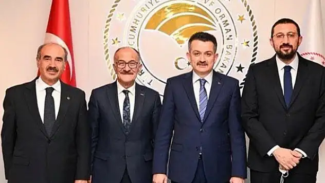 Beyşehir Belediye Başkanından Bakan Pakdemirli'ye ziyaret