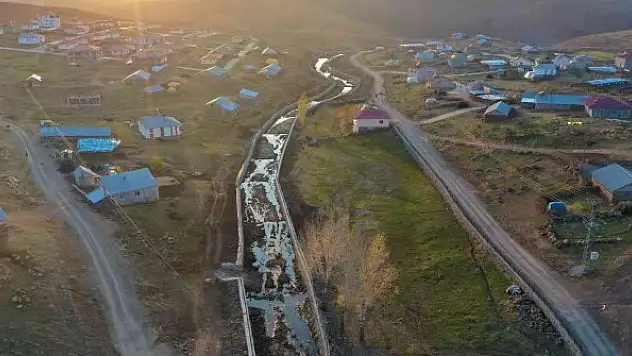 Taşkın koruma tesisi tamamlandı