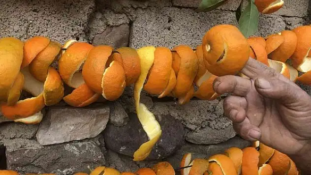 Limonun kabuğu kendinden değerli