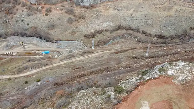 50 yıldır gündemdeki barajın yüzde 20'si tamamlandı