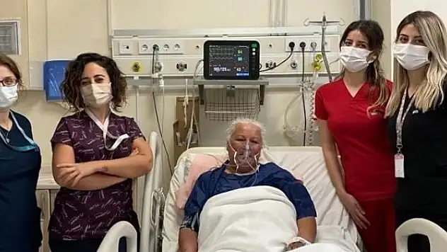 Doktorların çabası ile hayata tutundu