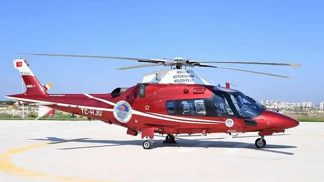 Belediyeden satılık helikopter