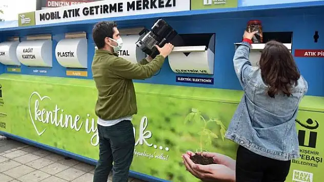 Atıklar, Tepebaşı'nda kazanıma dönüşüyor