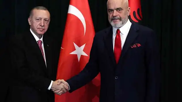 Cumhurbaşkanı Erdoğan, Arnavutluk Başbakanı Edi Rama ile görüştü