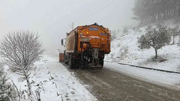 Kahramanmaraş'ta kar manzaraları