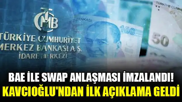 Türkiye ile BAE merkez bankaları arasında swap anlaşması