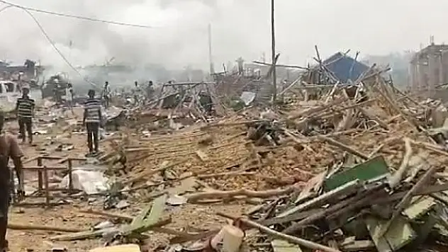 Gana'da patlama: Çok sayıda ölü ve yaralı var