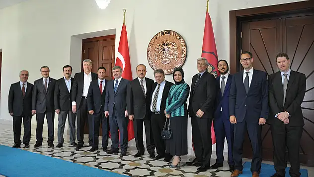 İngiliz heyetinden Vali Erol'a ziyaret