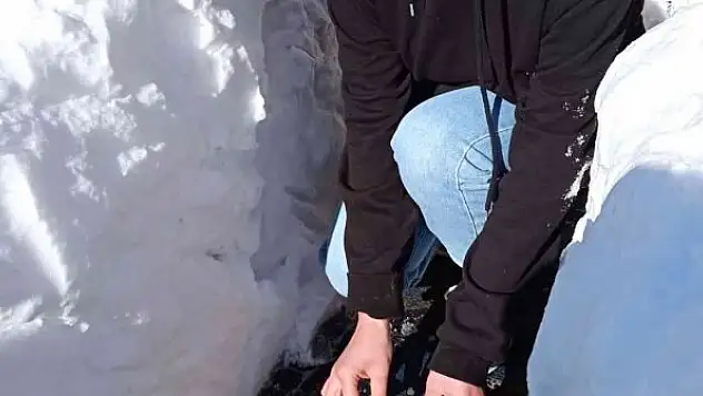 Gerger'de öğrencilerden örnek davranış