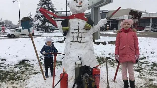 Kardan itfaiyeye yoğun ilgi