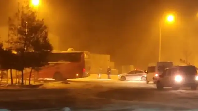 Mazıdağı-Derik yolu tipi nedeniyle ulaşıma kapatıldı