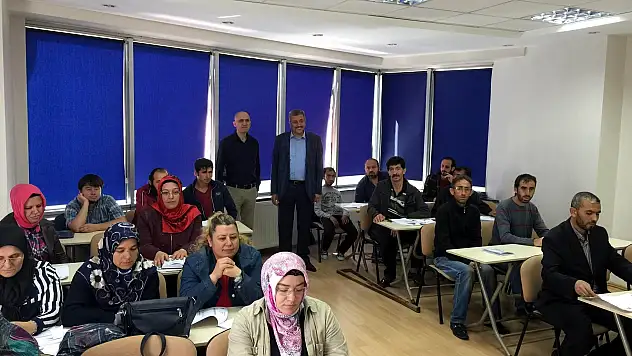 Engelli vatandaşların eğitimleri tamamlandı