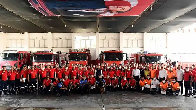 Mersin itfaiyesi 2021'de 12 bin 864 olaya müdahale etti