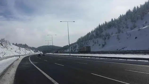 D-100 Karayolu trafiğe kontrollü olarak açıldı
