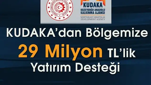 18 projeye 29 milyon TL destek