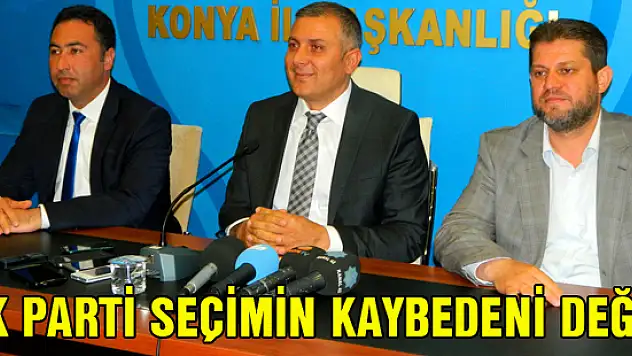 'Ak Parti seçimin kaybedeni değil'