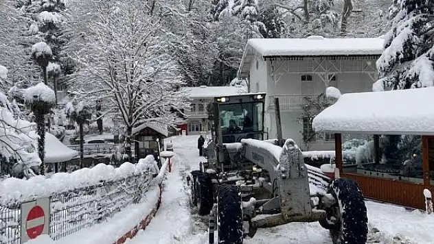 Yalova'da karla mücadeleye 516 personel ve 86 araç katılıyor