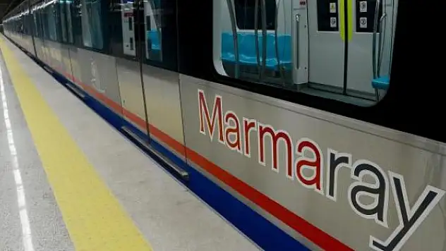 Marmaray'da kısa süreli arıza