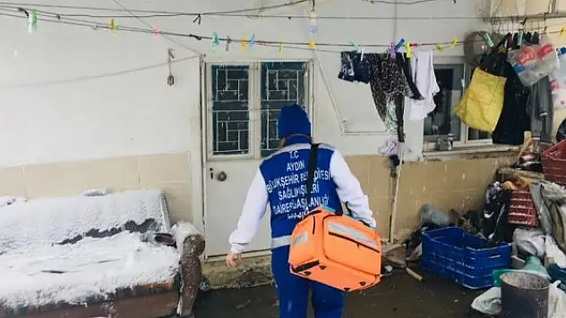 Büyükşehir kar kış dinlemedi, vatandaşın ayağına gitti