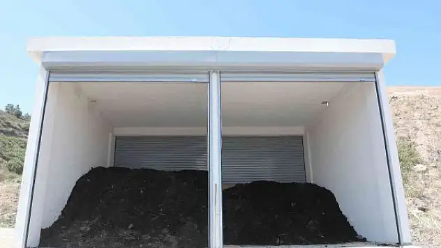 Toplanan dallardan 465 ton kompost malzeme elde edildi