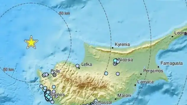 Doğu Akdeniz'de korkutan deprem! Türkiye'de de hissedildi