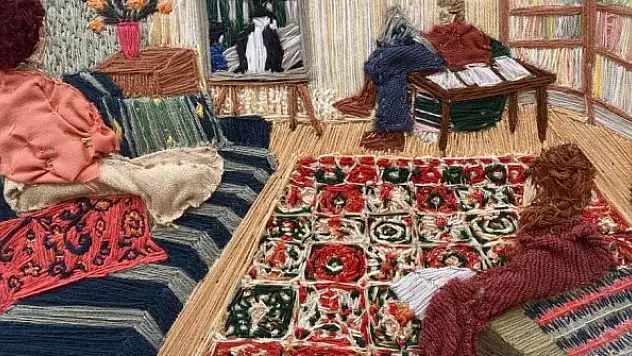 Tarihi milattan önce 6500'lere dayanan 'nakış' sanatıyla motifler işleniyor