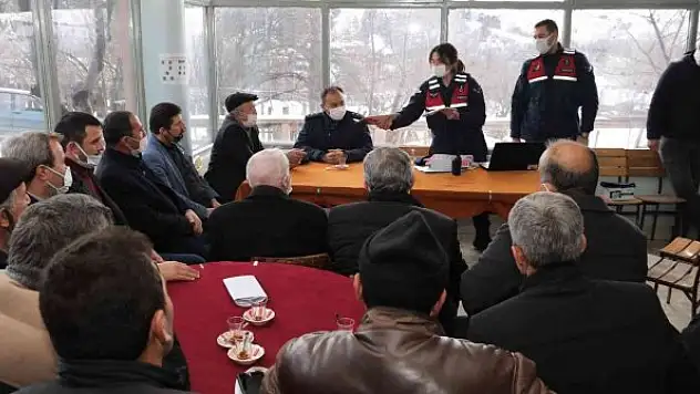 Muhtarlara ailenin korunması ve kadına şiddet anlatıldı