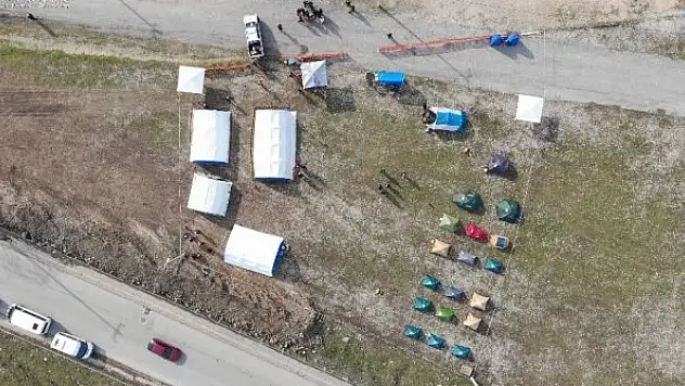 Deprem tatbikatı gerçeğini aratmadı