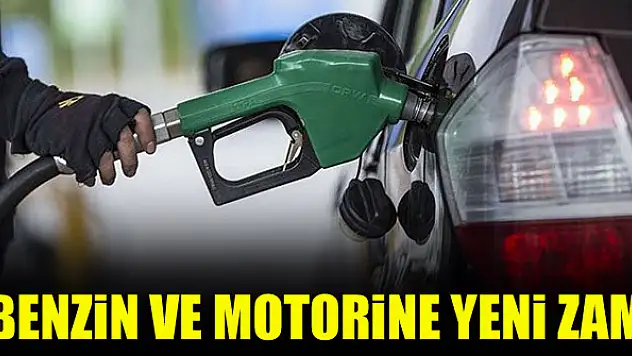 Benzin ve Motorine yeni zam