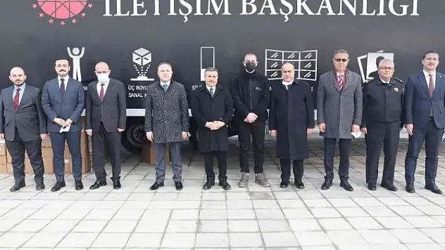 İletişim Başkanlığı dijital tırı Düzce'de