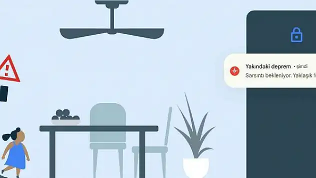 Deprem bildirimleri 'cep'e geliyor