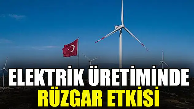 Elektrik üretiminde rüzgar etkisi