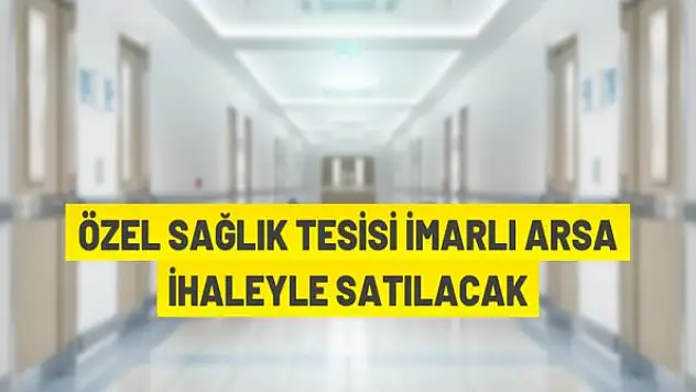 Kuşadası'nda özel sağlık alanı imarlı arsa satışa çıkarıldı