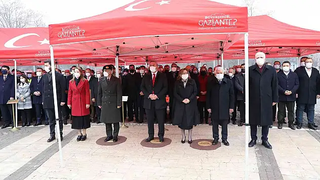 Gaziantep'e Gazi'lik unvanı verilişinin 101. yıl dönümü kutlandı