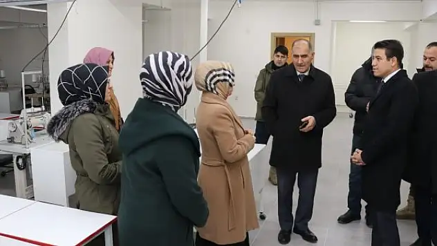 Ahlat'ta 'Tekstil Evi' projesi