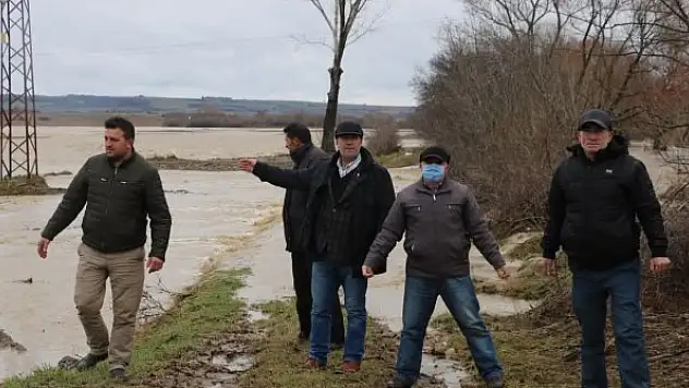 Trakya'da dereler taştı