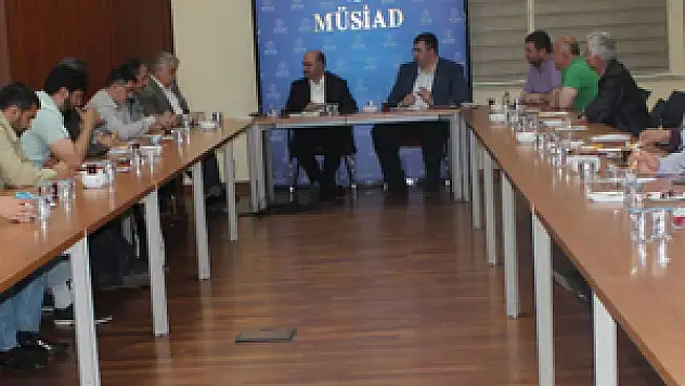 MÜSİAD Konya Şubesi'nde seçim sonuçları konuşuldu