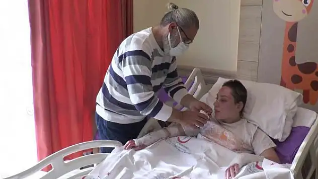 Kafe yangınında ağır yaralanan genç kız: 'Son 2 ayı hatırlamıyorum'