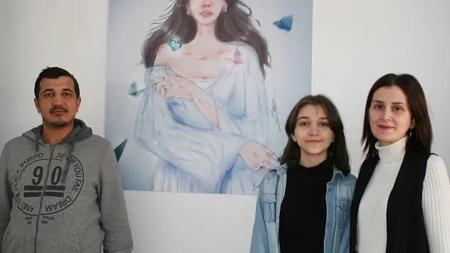 Yaşı küçük ama yeteneği herkesi hayran bırakıyor