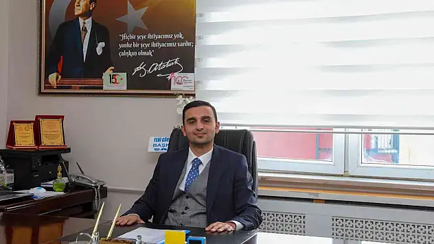 Türkiye'nin en genç ilçe milli eğitim müdürü göreve başladı
