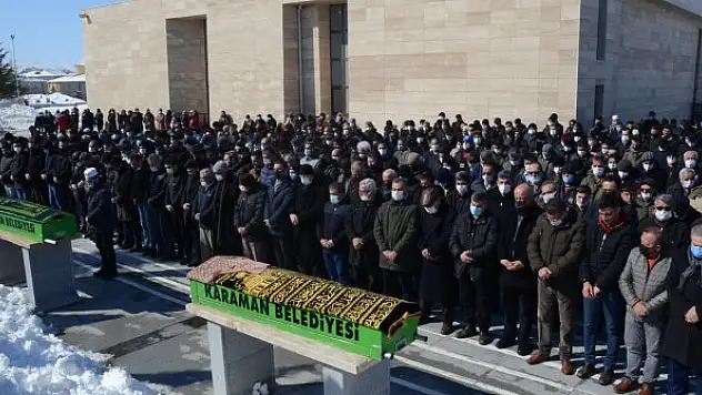 Karaman'da trafik kazasında ölen çocuğun cenazesi toprağa verildi
