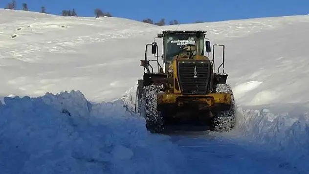 Muş'ta 35 köy yolu ulaşıma kapandı
