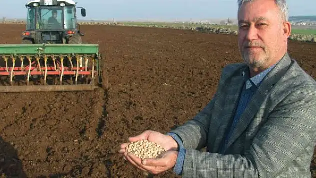 Araban Ovasında nohut ekimine başlandı