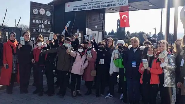 Öğrenciler, Hersek'te kuşları gözlemledi