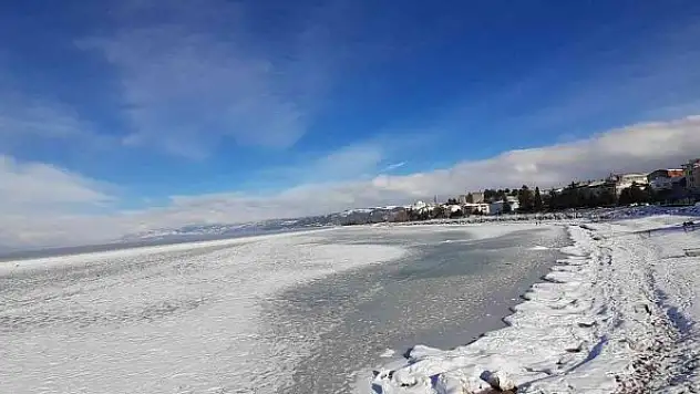 Eğirdir Gölü'nde su seviyesi bir haftada 8 santim yükseldi