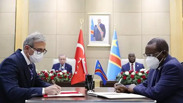 Türkiye ile Kongo Demokratik Cumhuriyeti arasında 7 anlaşma imzalandı
