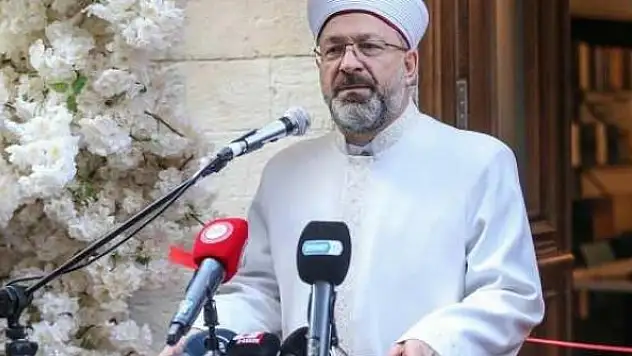 'Peygamberler Şehri Kudüs' belgeseli töreninde Erbaş'tan Kudüs ayrıntısı