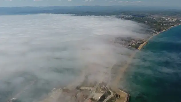 Sinop'ta sis bulutu güzelliği