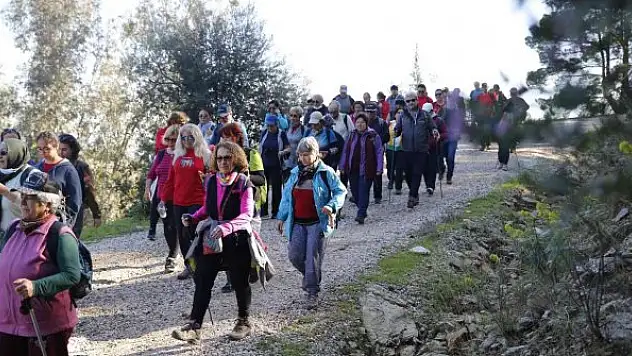 Yeşilçam yolunda doğa ile iç içe yürüyüş keyfi
