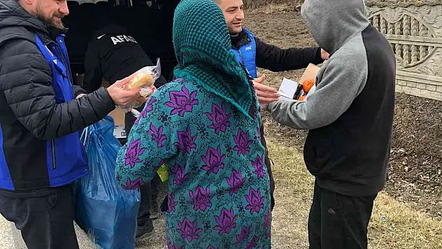 AFAD'dan Ukraynalılara yardım eli